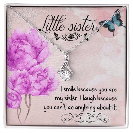 To Sister - I smile - Alluring Beauty Necklace