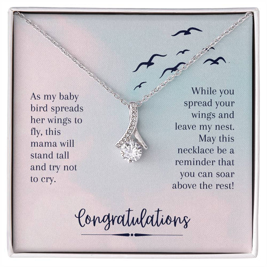 Congratulations - As my baby bird - Alluring Beauty Necklace