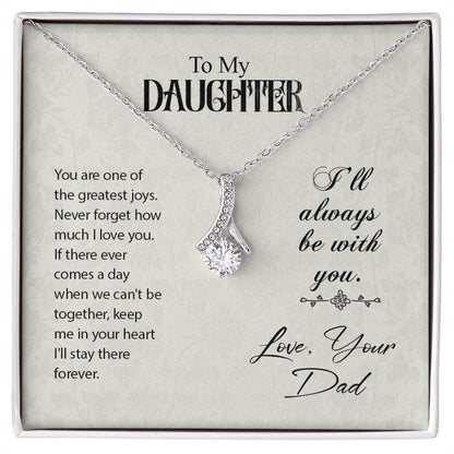 To Daughter - You are one - Alluring Beauty Necklace