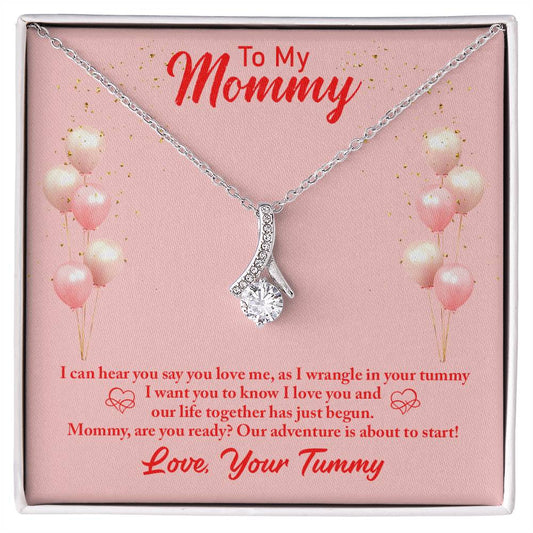 To Mom - I can hear - Alluring Beauty Necklace