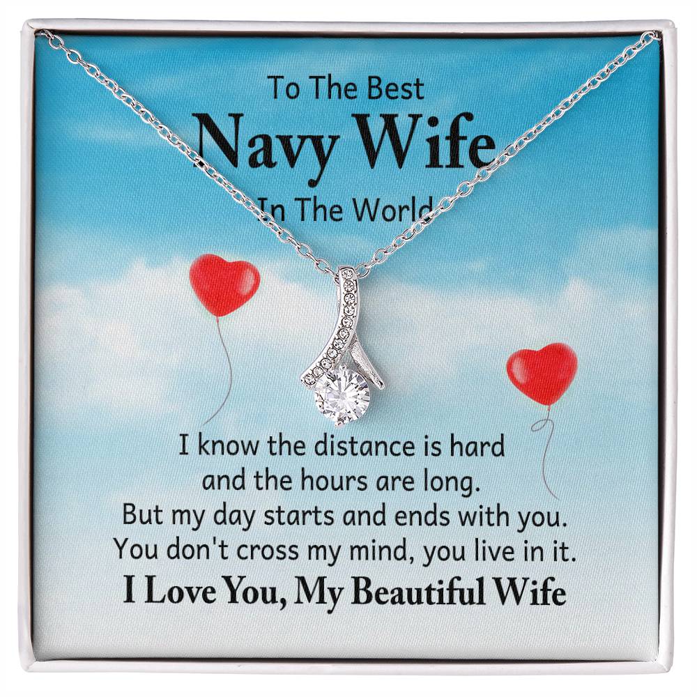 To Navy Wife - I know - Alluring Beauty Necklace