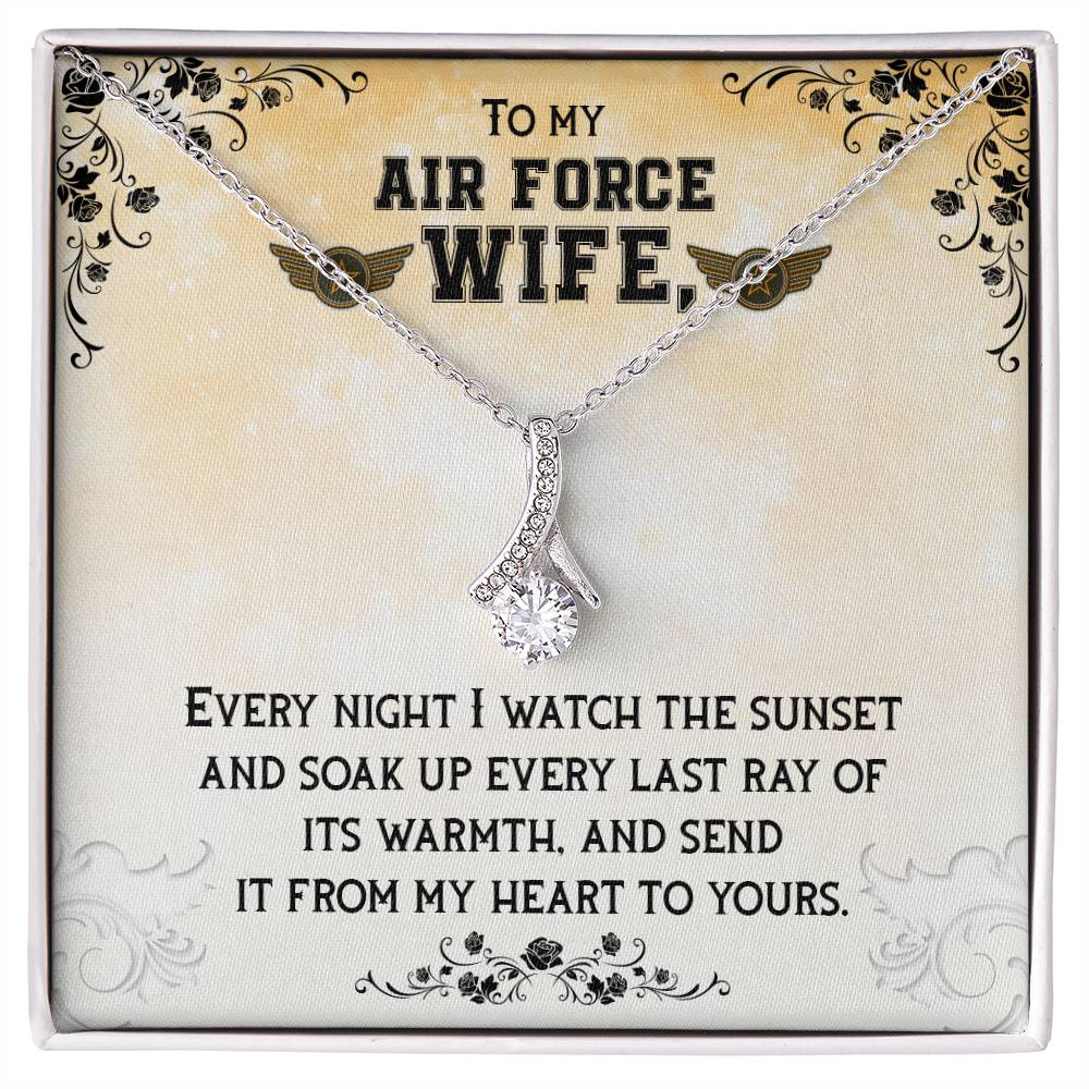 To Air Force Wife - Every night - Alluring Beauty Necklace