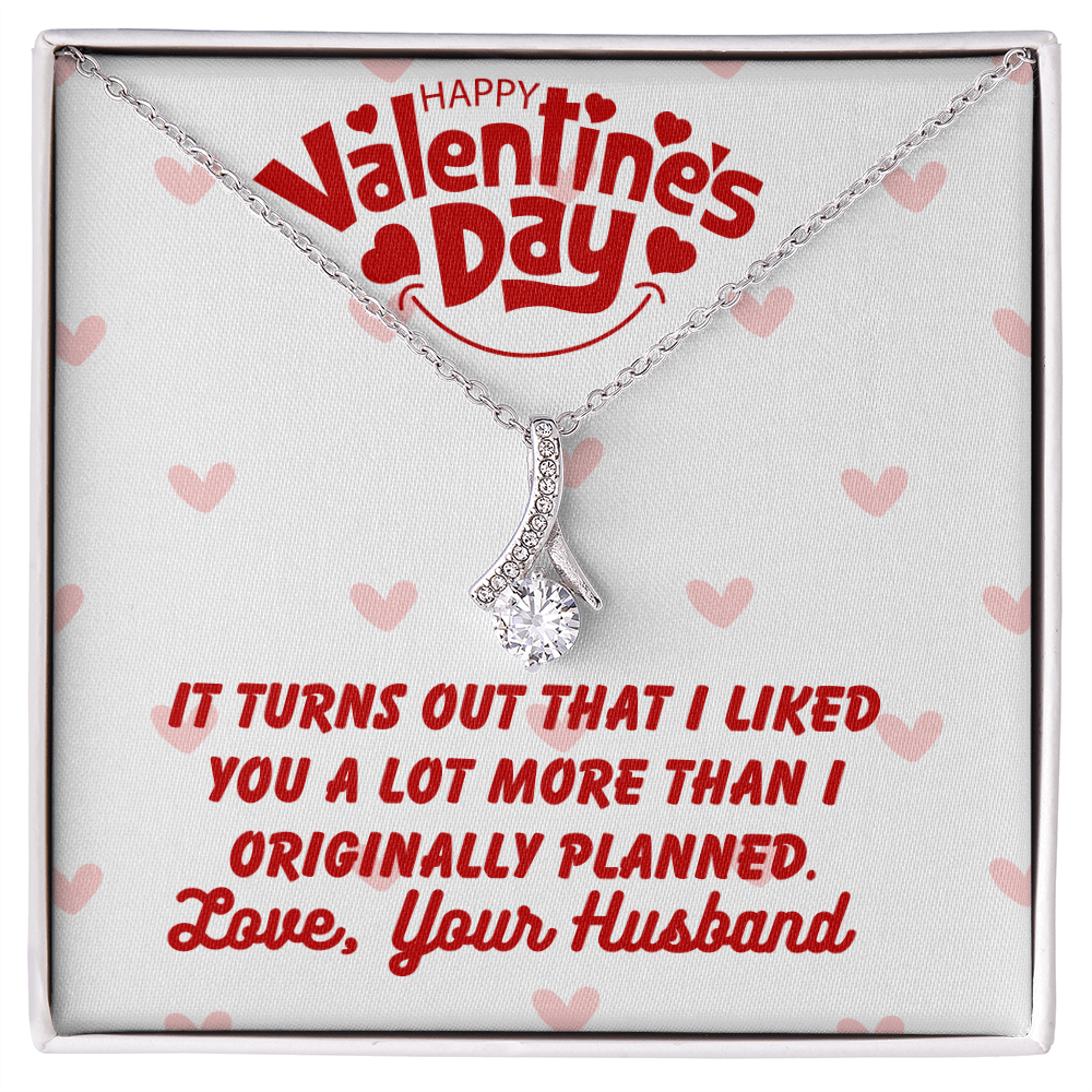 Happy Valentine's Day - It turns out - Alluring Beauty Necklace