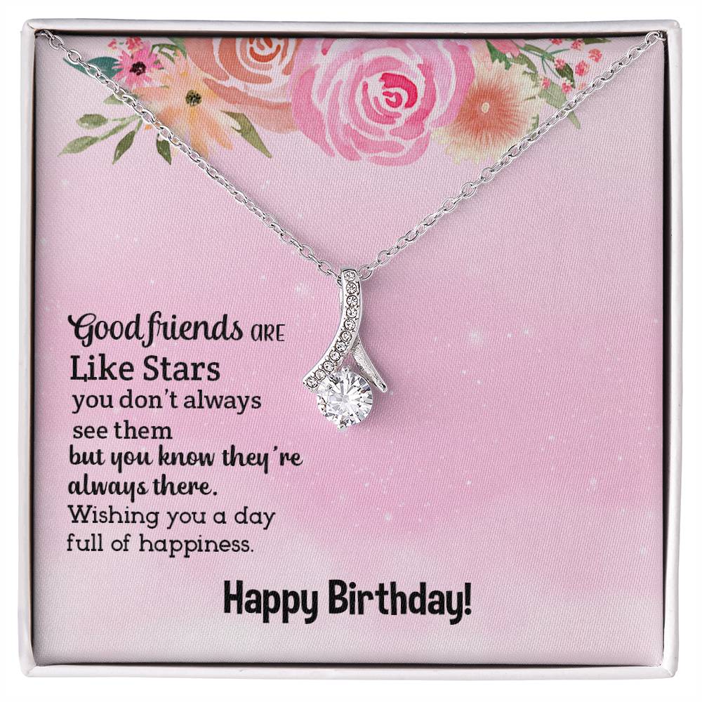 Birthday - Good friends - Alluring Beauty Necklace