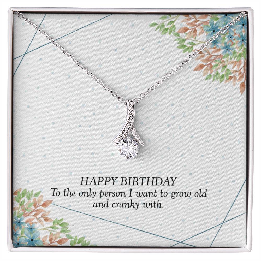 Birthday - To the only person - Alluring Beauty Necklace