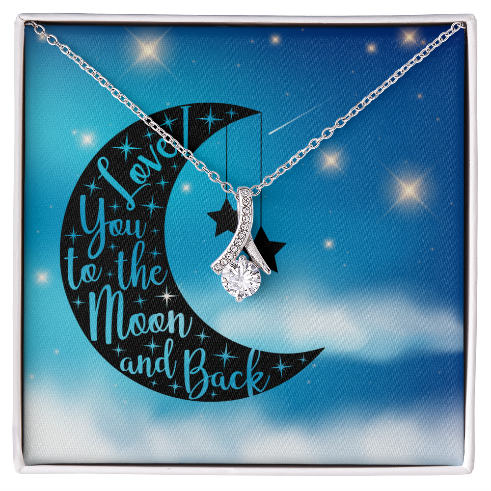 Love - To the moon and back - Alluring Beauty Necklace