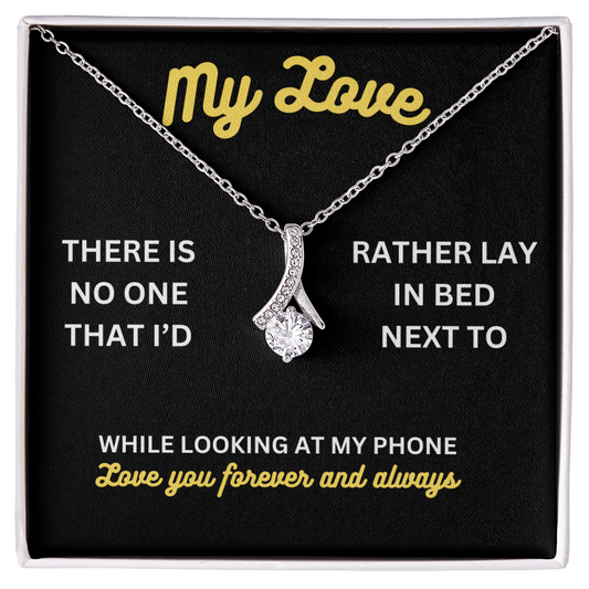 My love - There is no one - Alluring Beauty Necklace