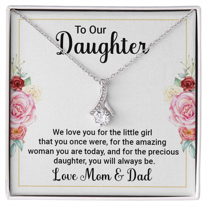 To Daughter - We love you - Alluring Beauty Necklace