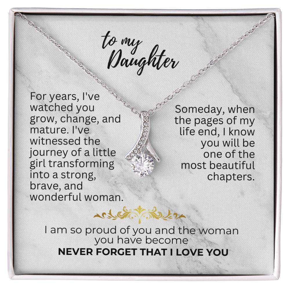 To Daughter - For years - Alluring Beauty Necklace