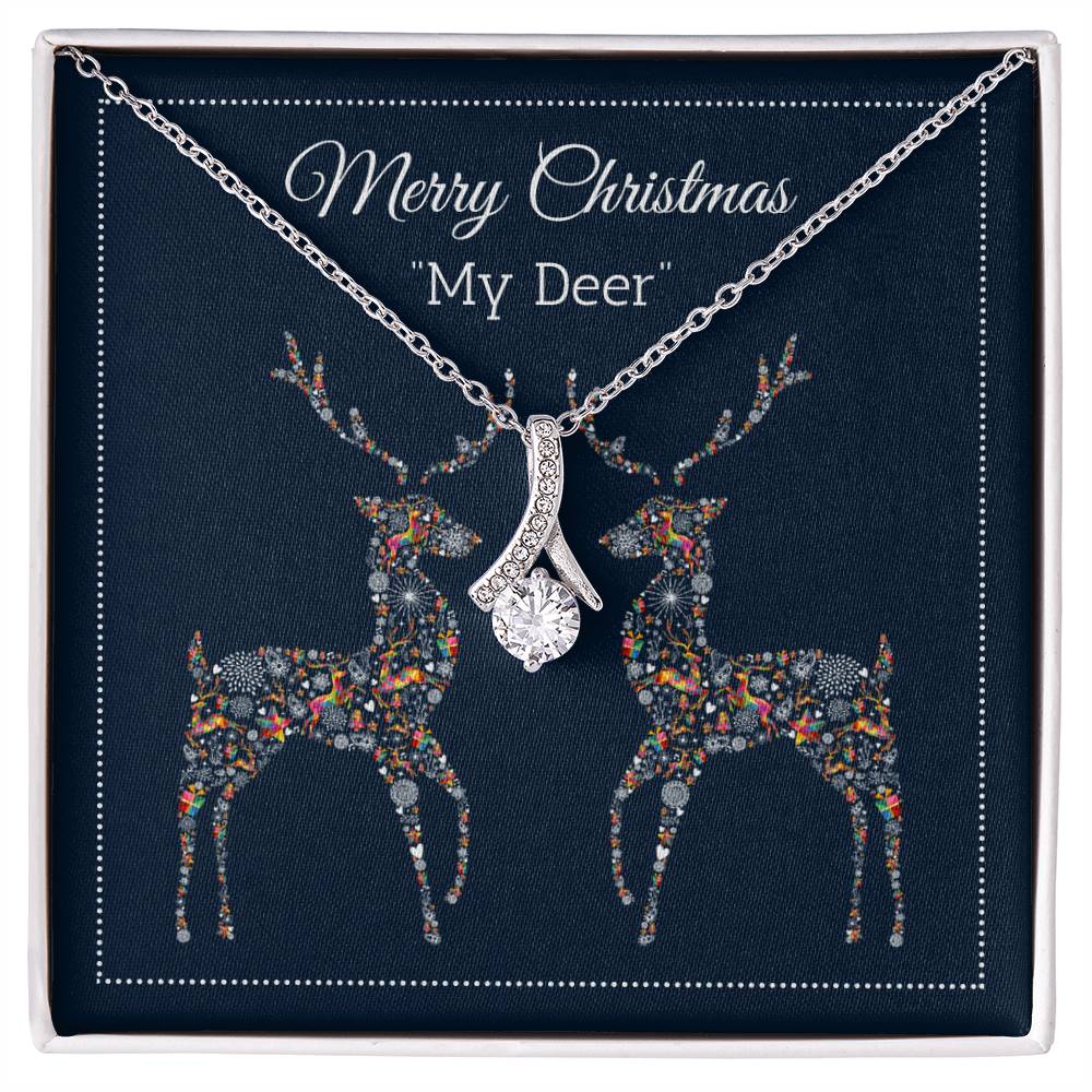 My Deer - Merry Christmas - Alluring Beauty Necklace