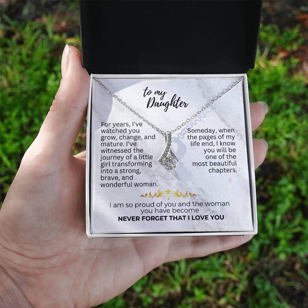 To Daughter - For years - Alluring Beauty Necklace