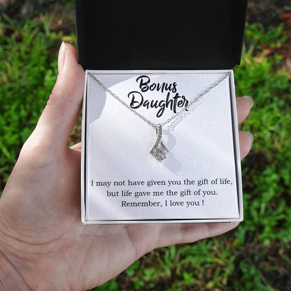 To Bonus Daughter - I may not - Alluring Beauty Necklace