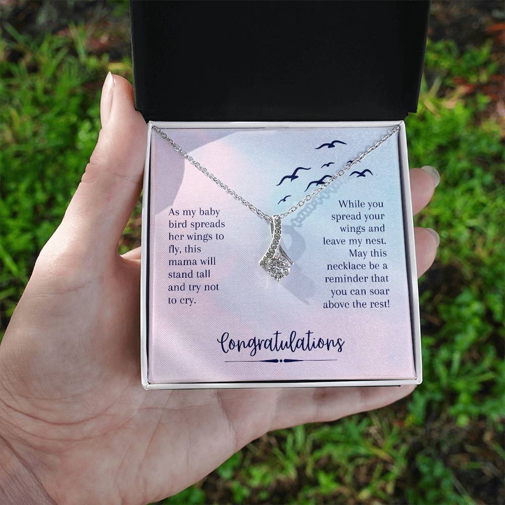 Congratulations - As my baby bird - Alluring Beauty Necklace