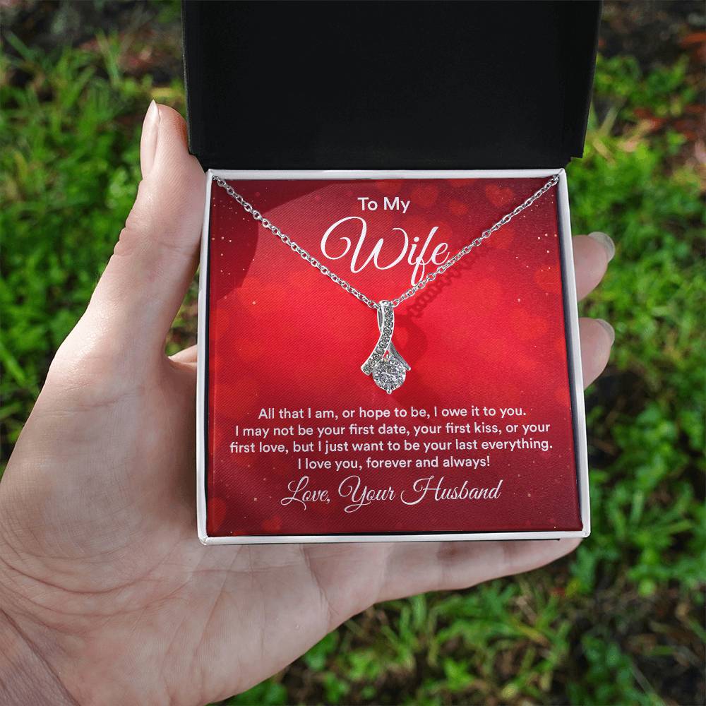 To Wife - All that I am - Alluring Beauty Necklace