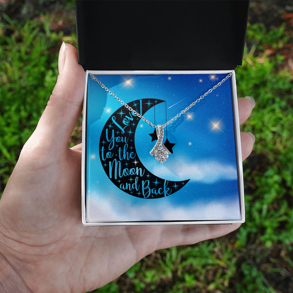 Love - To the moon and back - Alluring Beauty Necklace