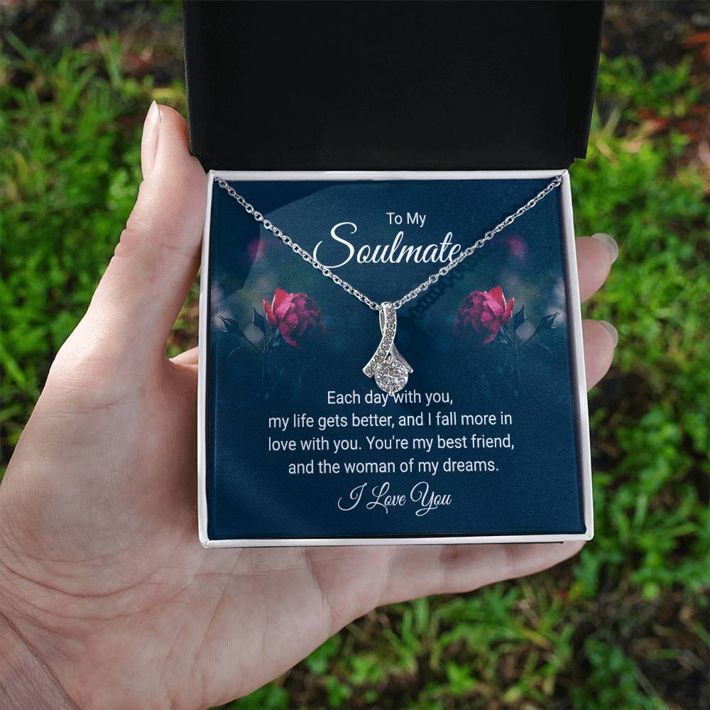 To Soulmate - Each day with you - Alluring Beauty Necklace