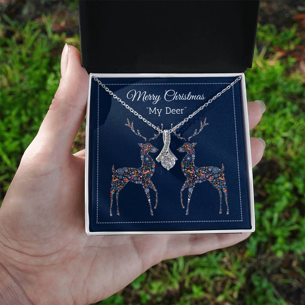 My Deer - Merry Christmas - Alluring Beauty Necklace