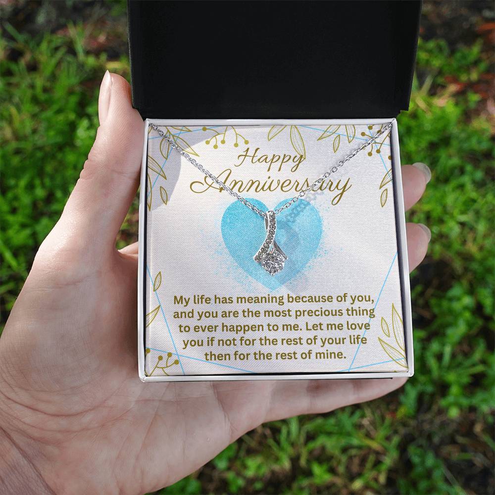 Anniversary - My life has meaning - Alluring Beauty Necklace