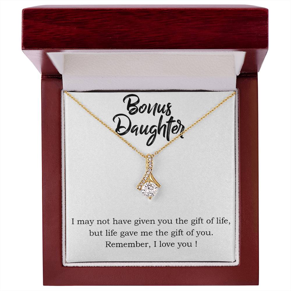 To Bonus Daughter - I may not - Alluring Beauty Necklace