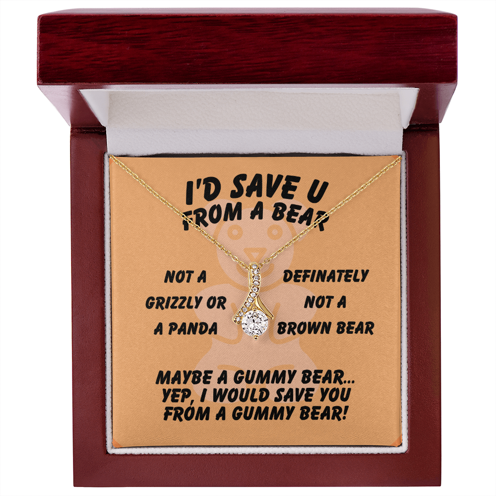 I'd save U - From a bear - Alluring Beauty Necklace