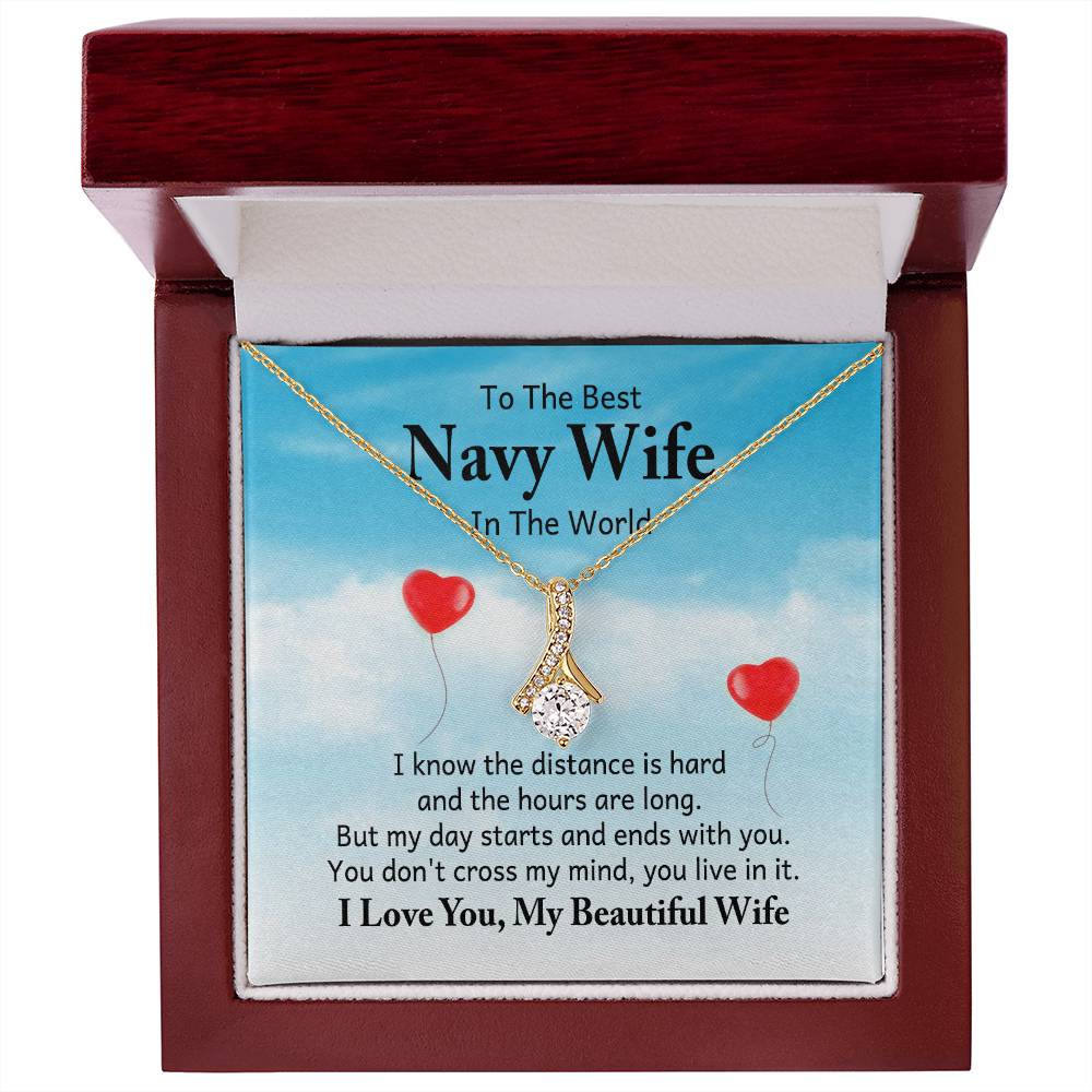 To Navy Wife - I know - Alluring Beauty Necklace