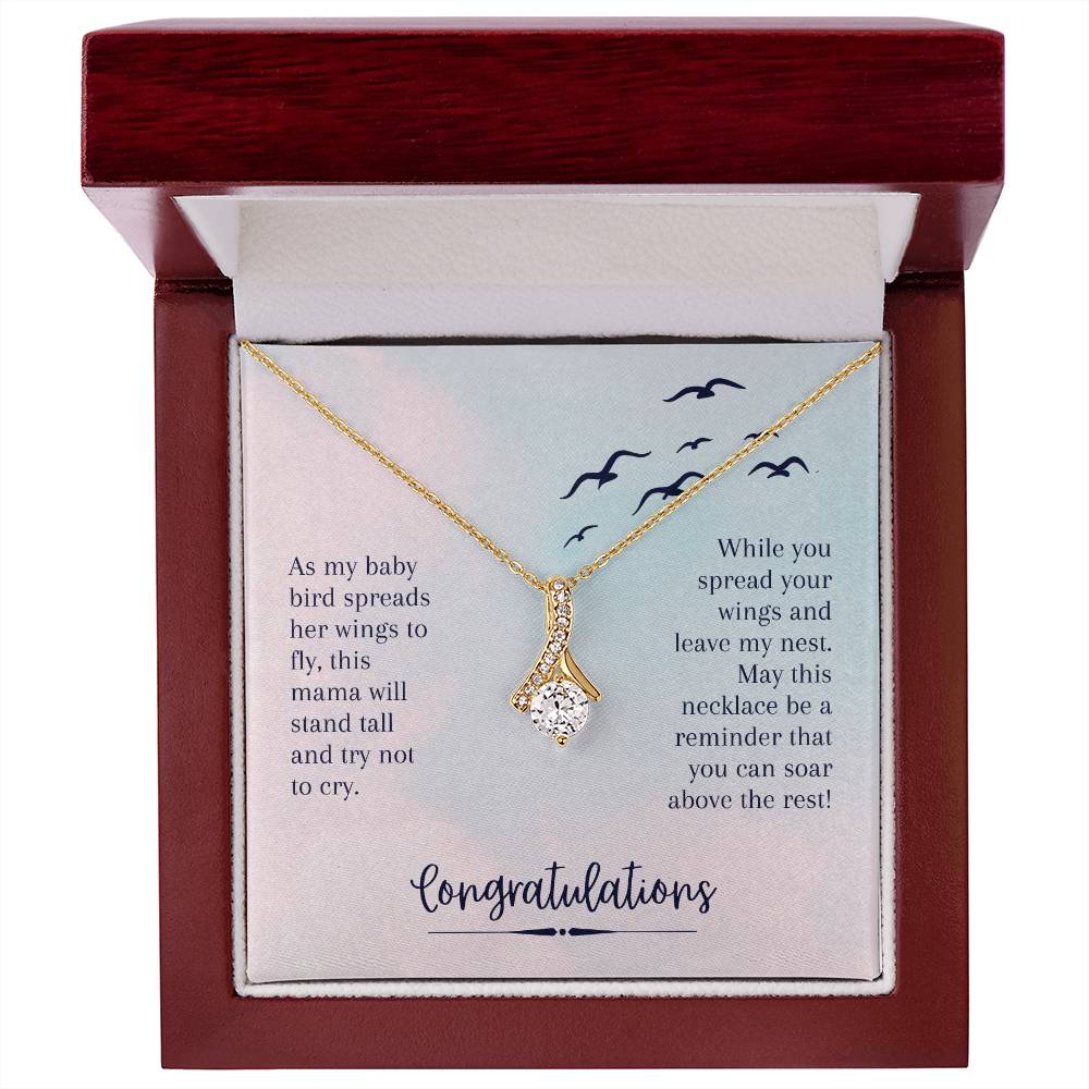 Congratulations - As my baby bird - Alluring Beauty Necklace