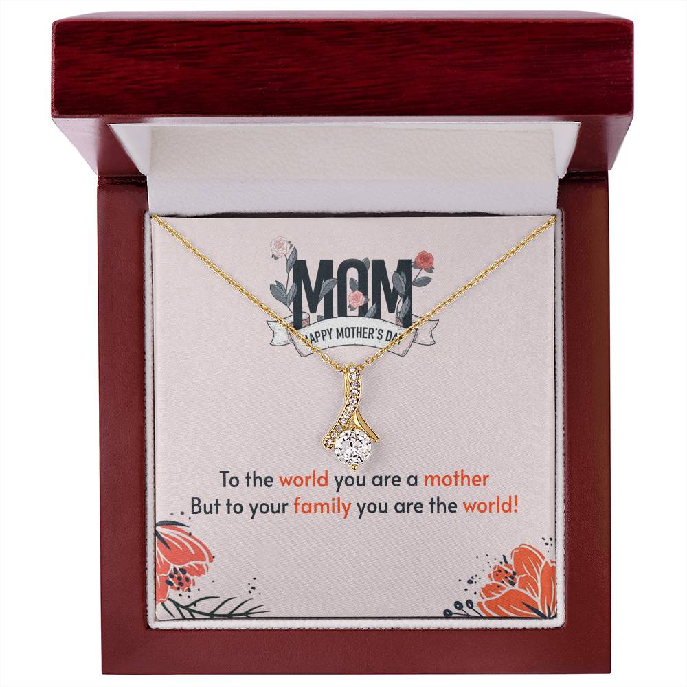 Mother's Day - To the world - Alluring Beauty Necklace