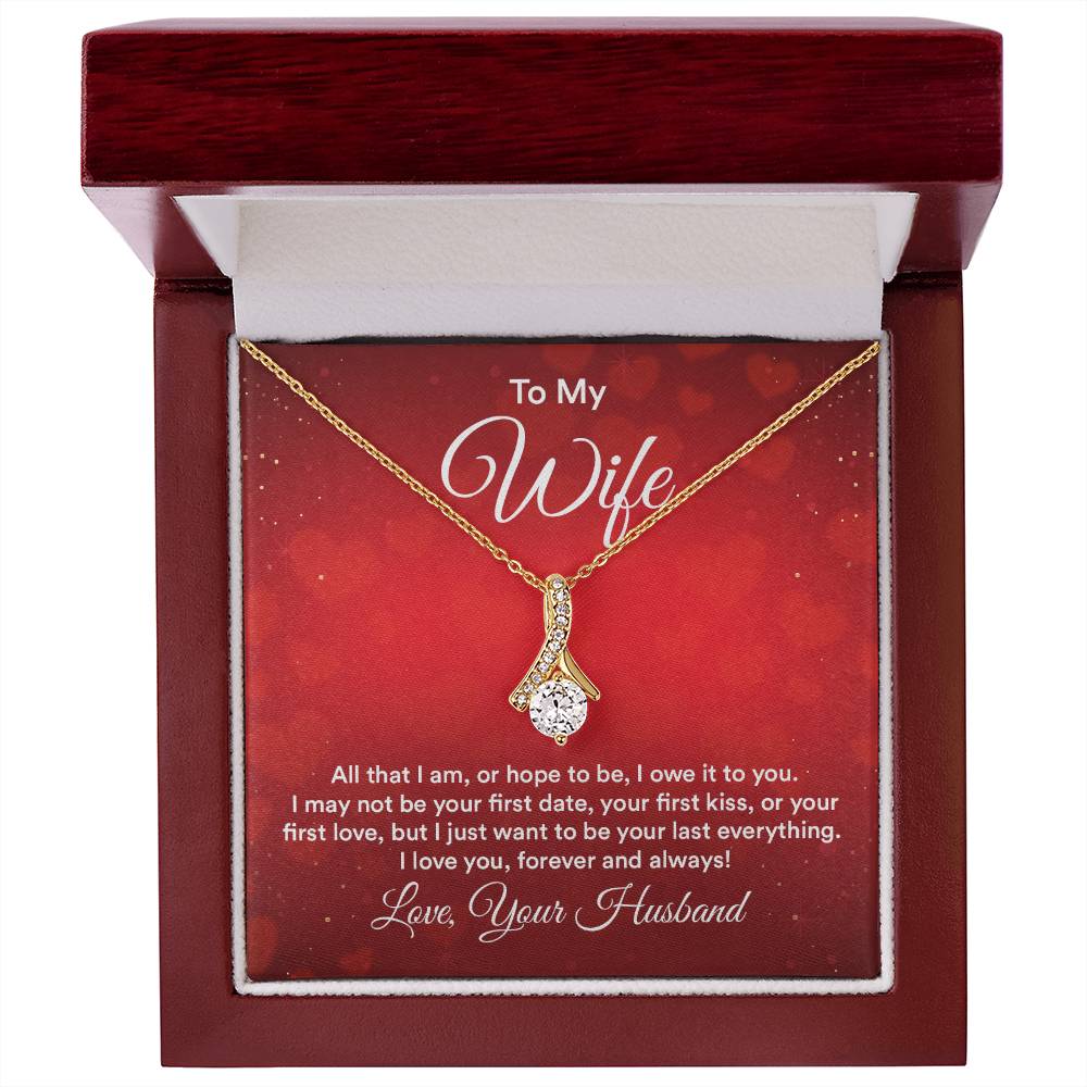 To Wife - All that I am - Alluring Beauty Necklace