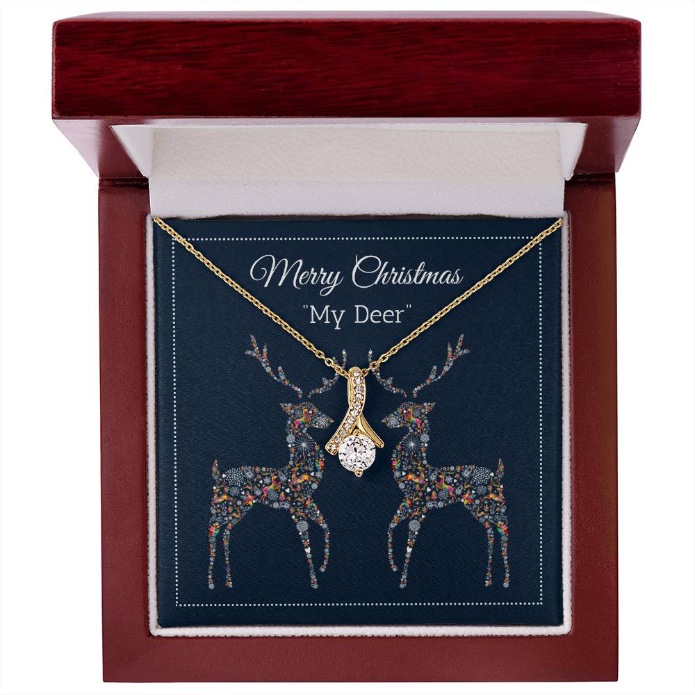 My Deer - Merry Christmas - Alluring Beauty Necklace