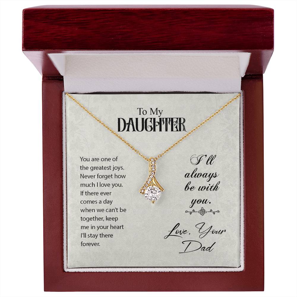 To Daughter - You are one - Alluring Beauty Necklace