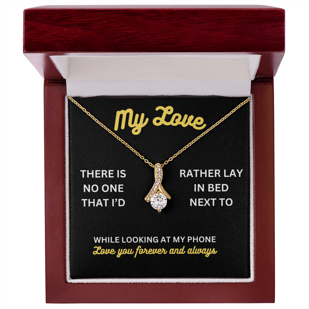 My love - There is no one - Alluring Beauty Necklace