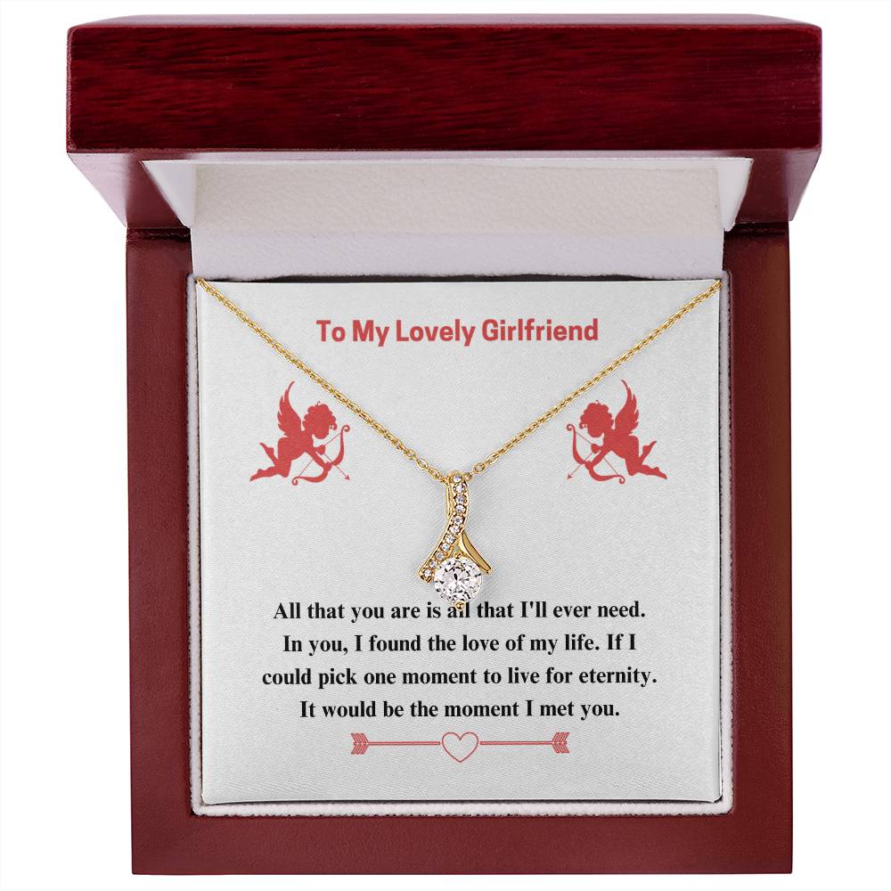 To Girlfriend - If I could - Alluring Beauty Necklace