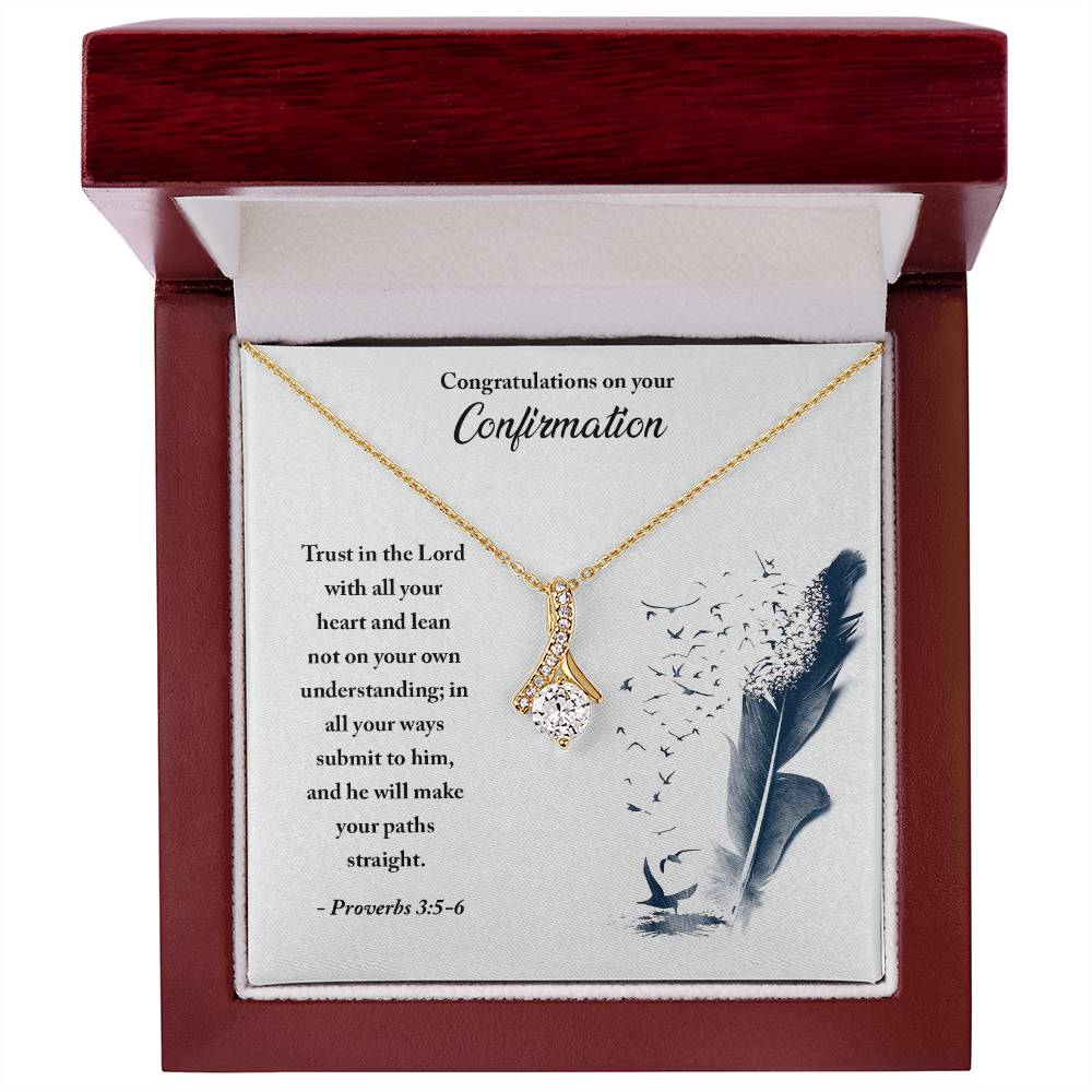 Confirmation - Trust in the Lord - Alluring Beauty Necklace