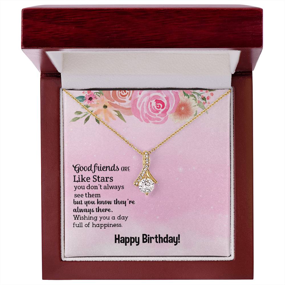 Birthday - Good friends - Alluring Beauty Necklace