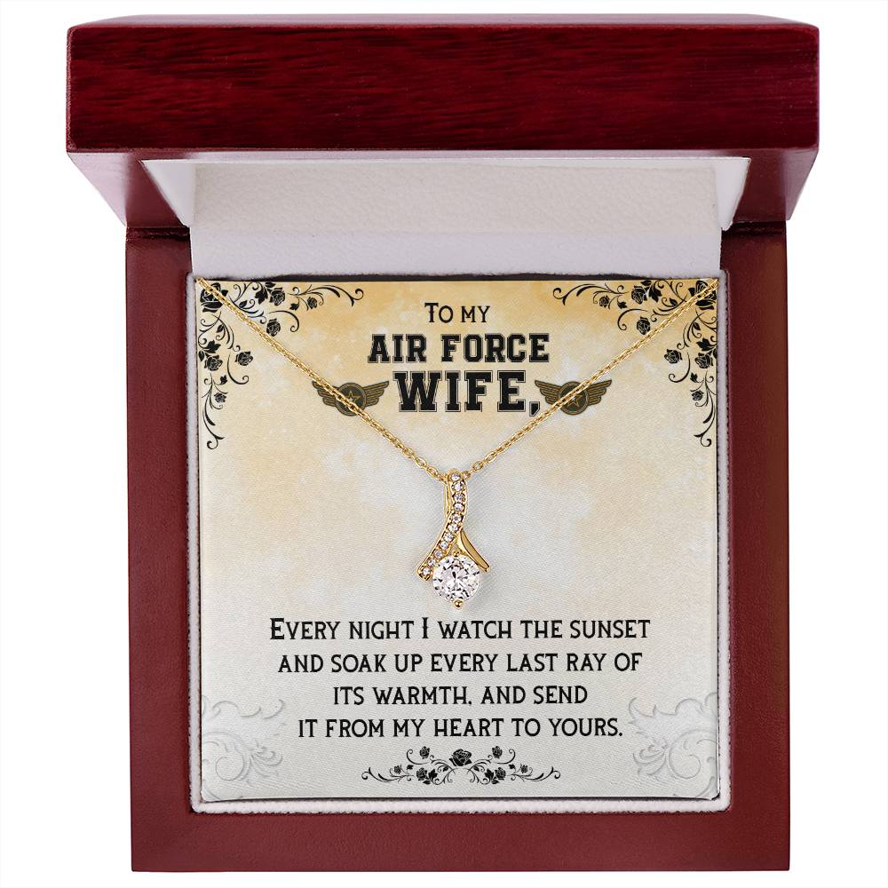 To Air Force Wife - Every night - Alluring Beauty Necklace