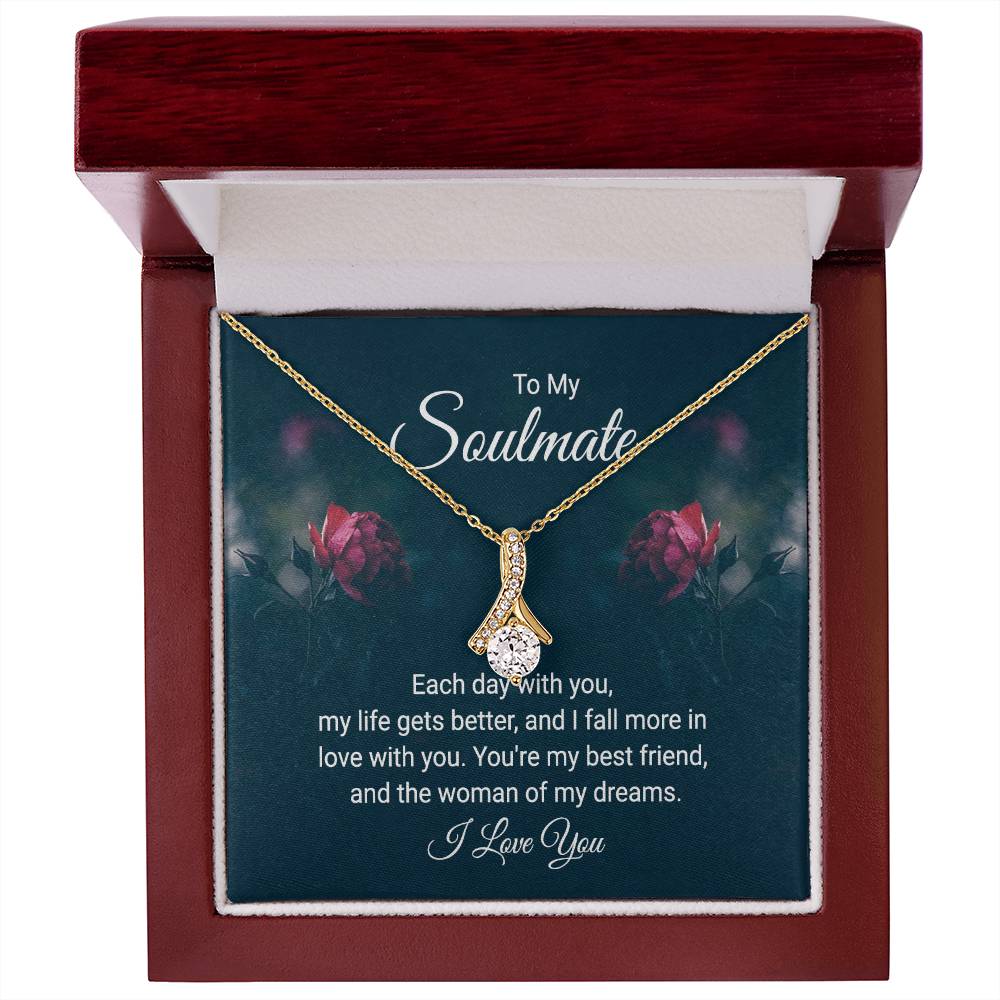 To Soulmate - Each day with you - Alluring Beauty Necklace