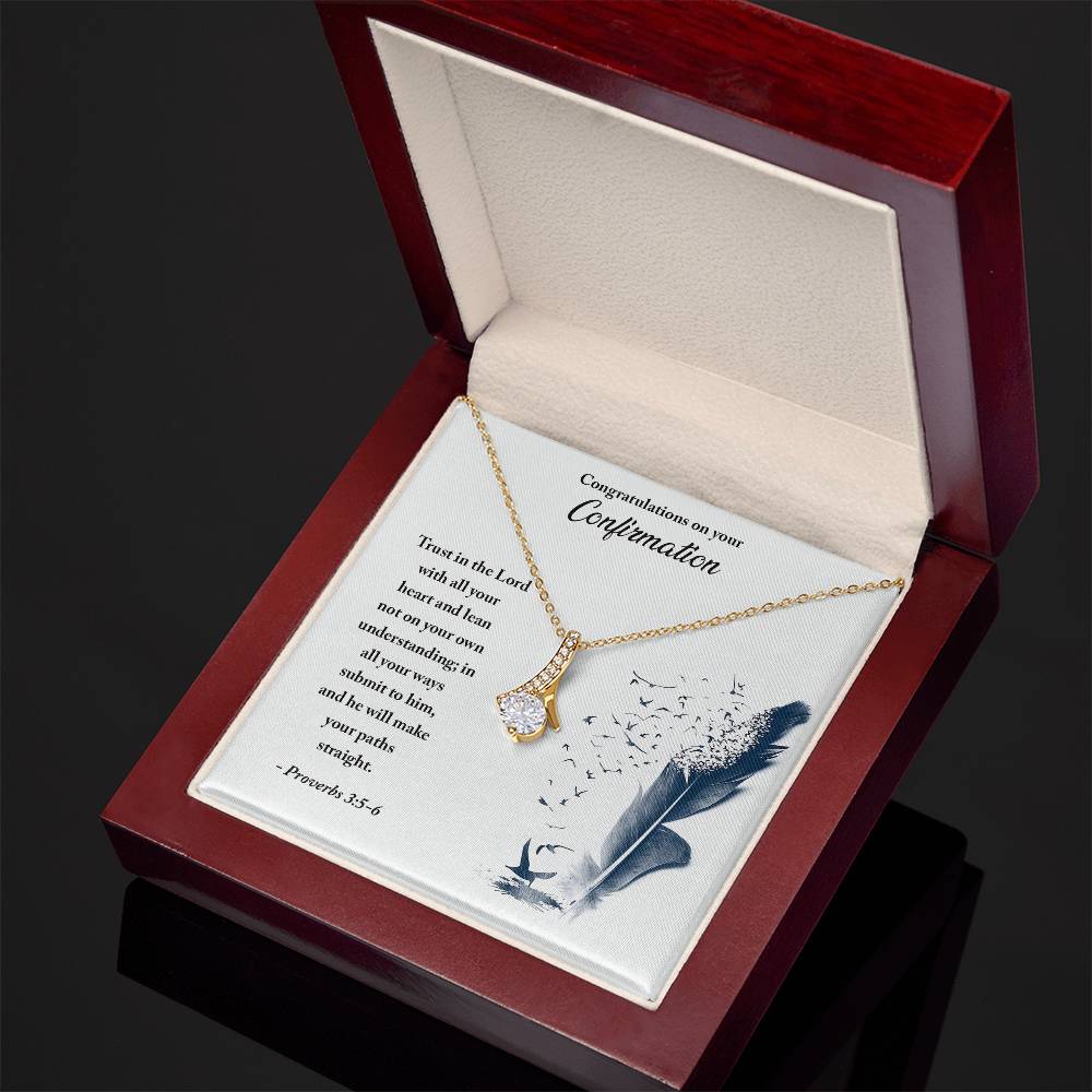 Confirmation - Trust in the Lord - Alluring Beauty Necklace