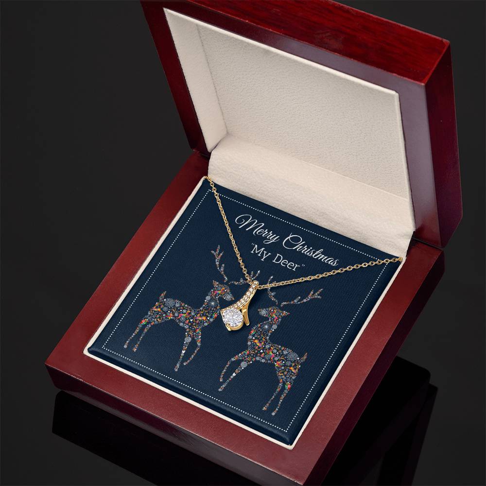 My Deer - Merry Christmas - Alluring Beauty Necklace