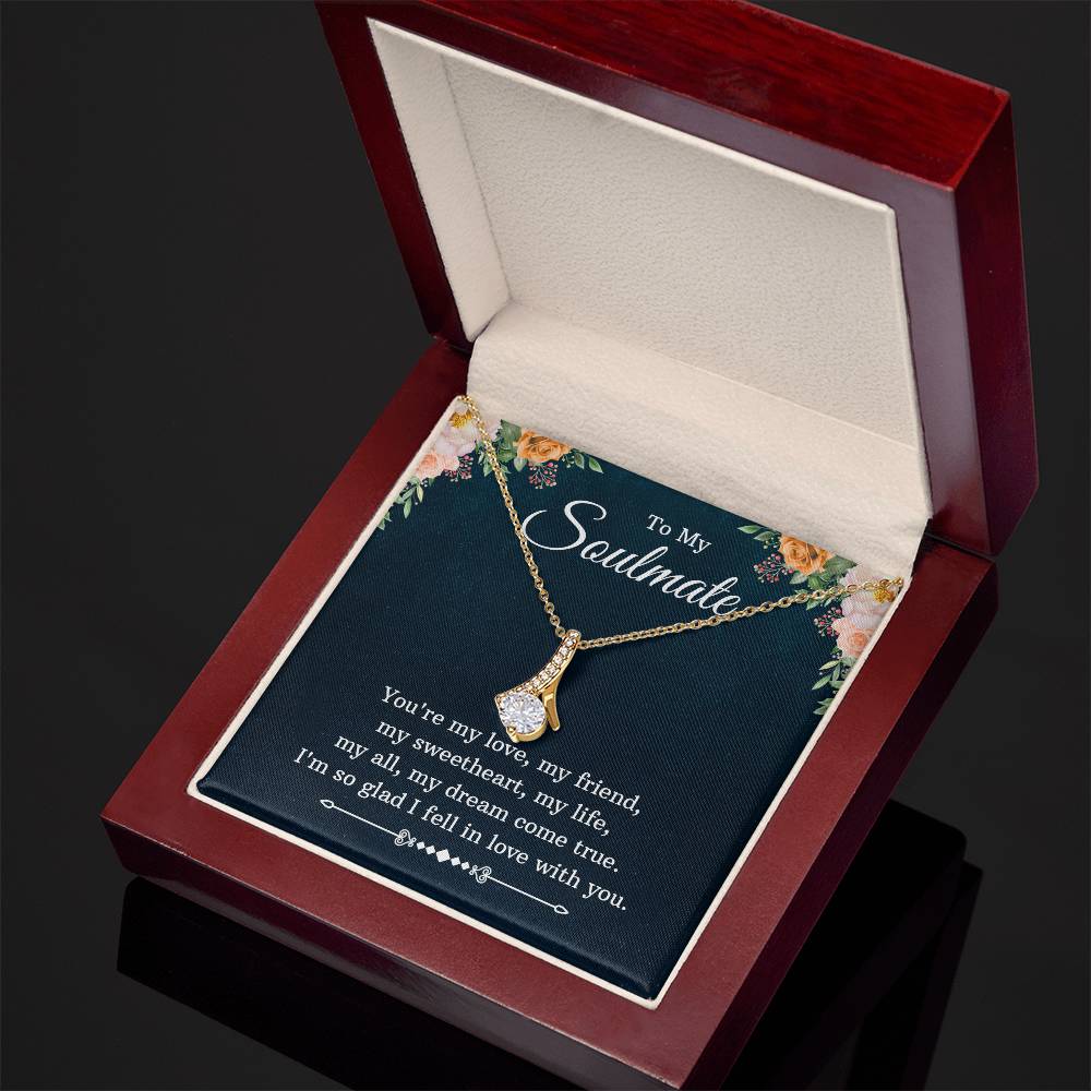 To Soulmate - You're my love - Alluring Beauty Necklace