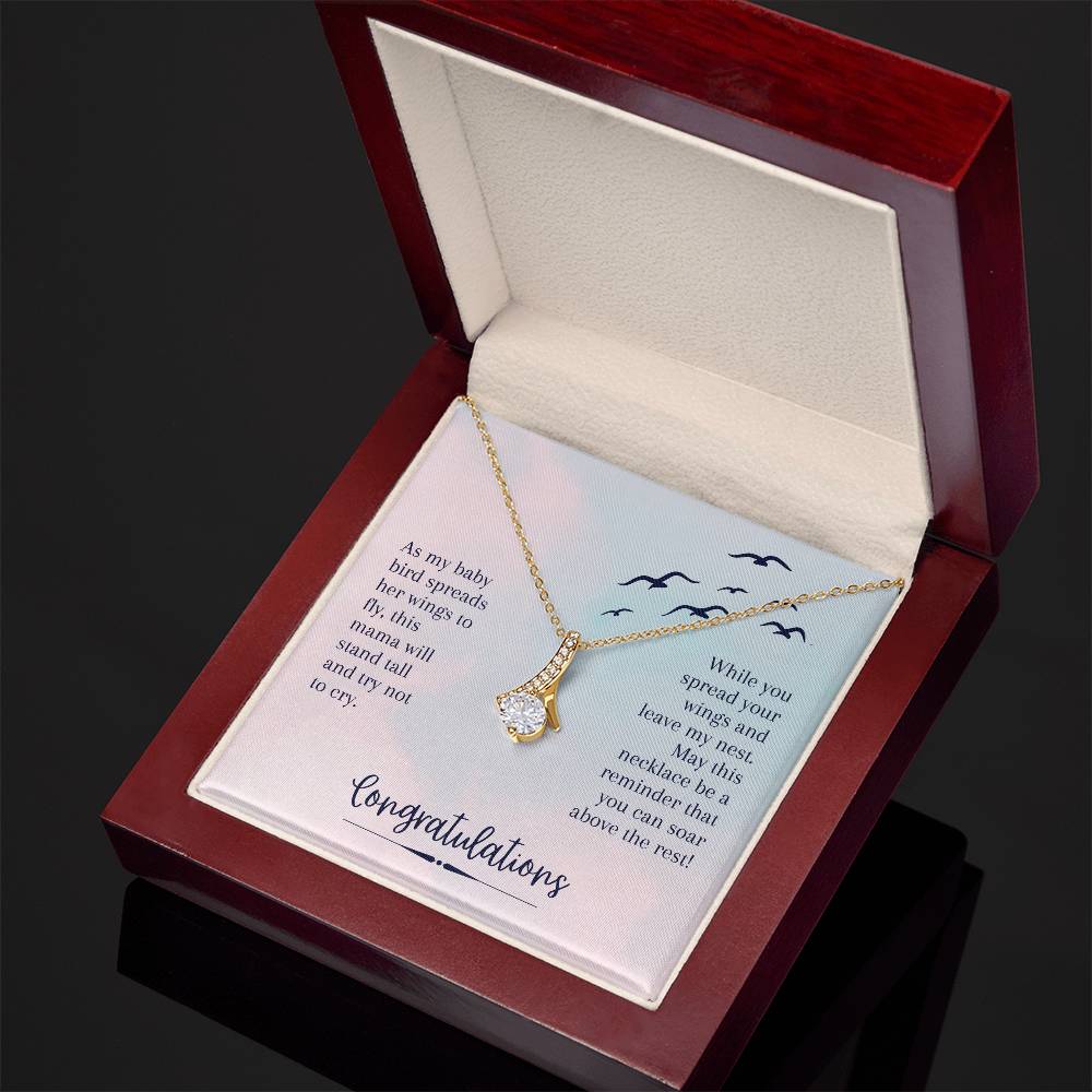 Congratulations - As my baby bird - Alluring Beauty Necklace