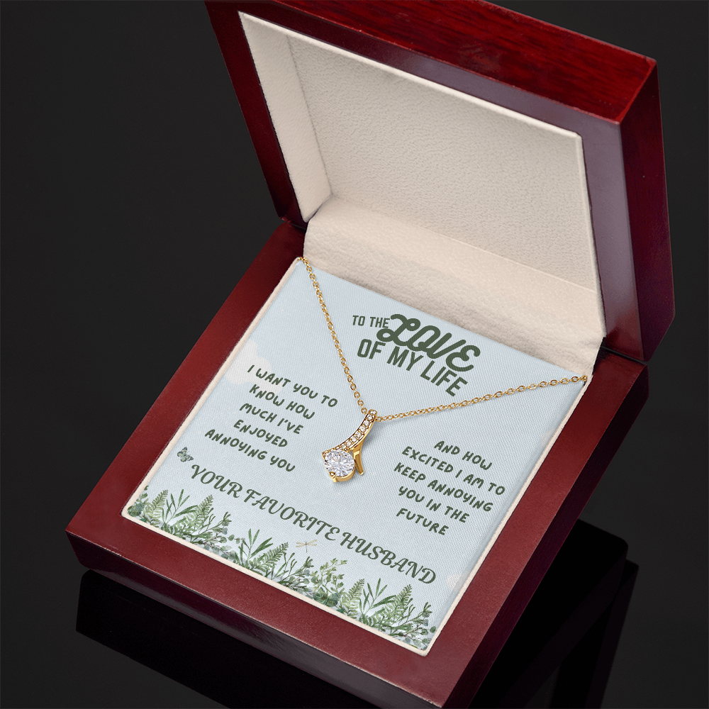 To Smokin' Hot Wife - After all these years - Alluring Beauty Necklace