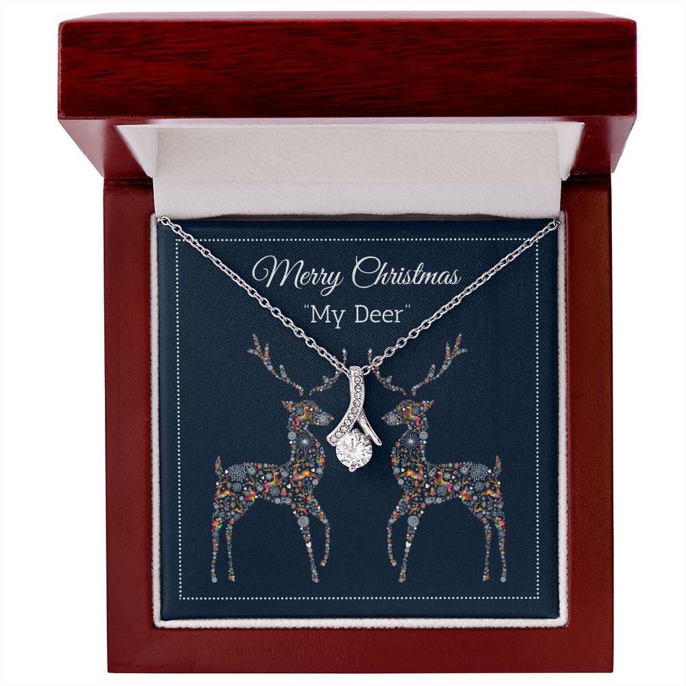 My Deer - Merry Christmas - Alluring Beauty Necklace