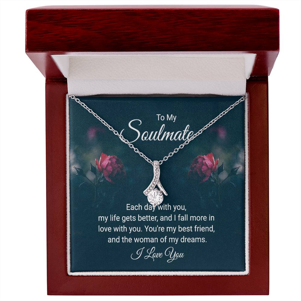 To Soulmate - Each day with you - Alluring Beauty Necklace