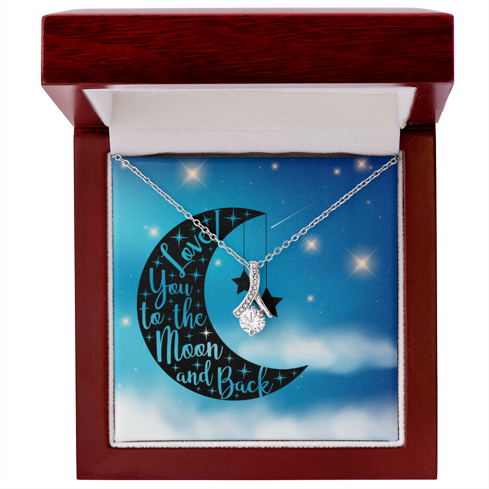 Love - To the moon and back - Alluring Beauty Necklace