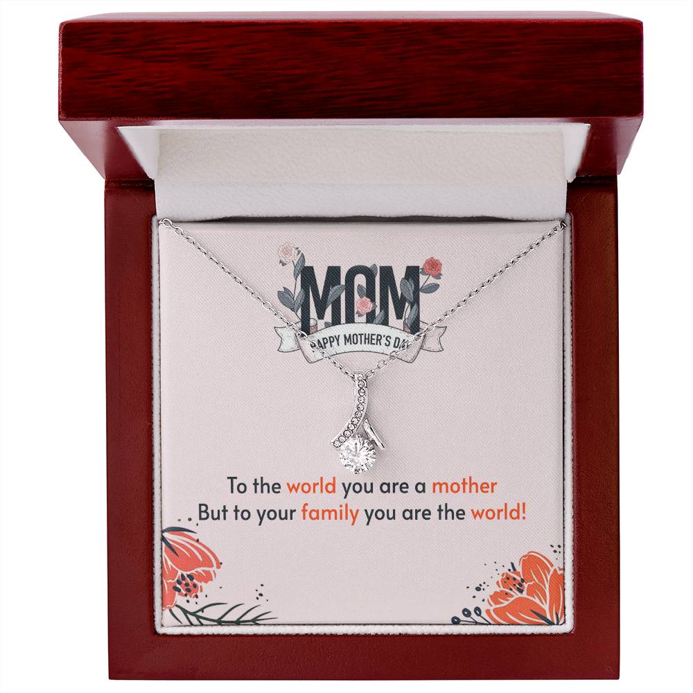 Mother's Day - To the world - Alluring Beauty Necklace