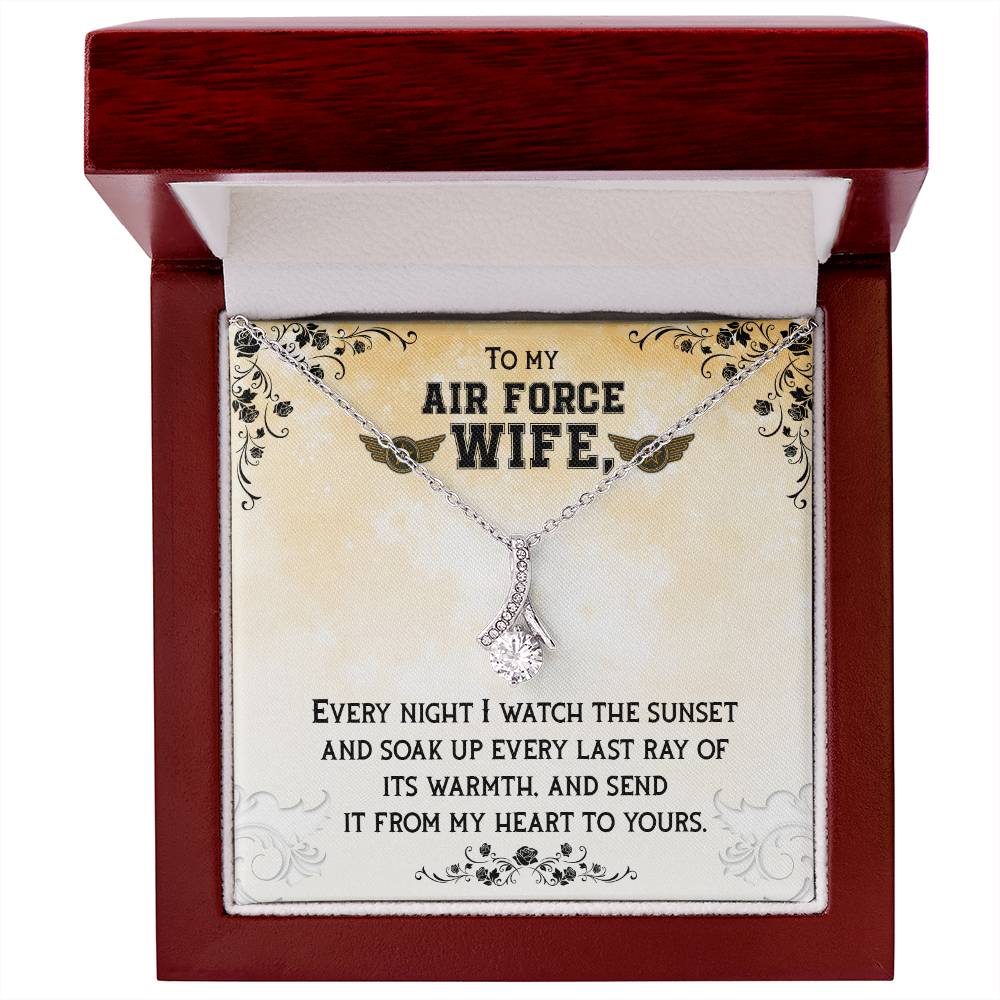 To Air Force Wife - Every night - Alluring Beauty Necklace