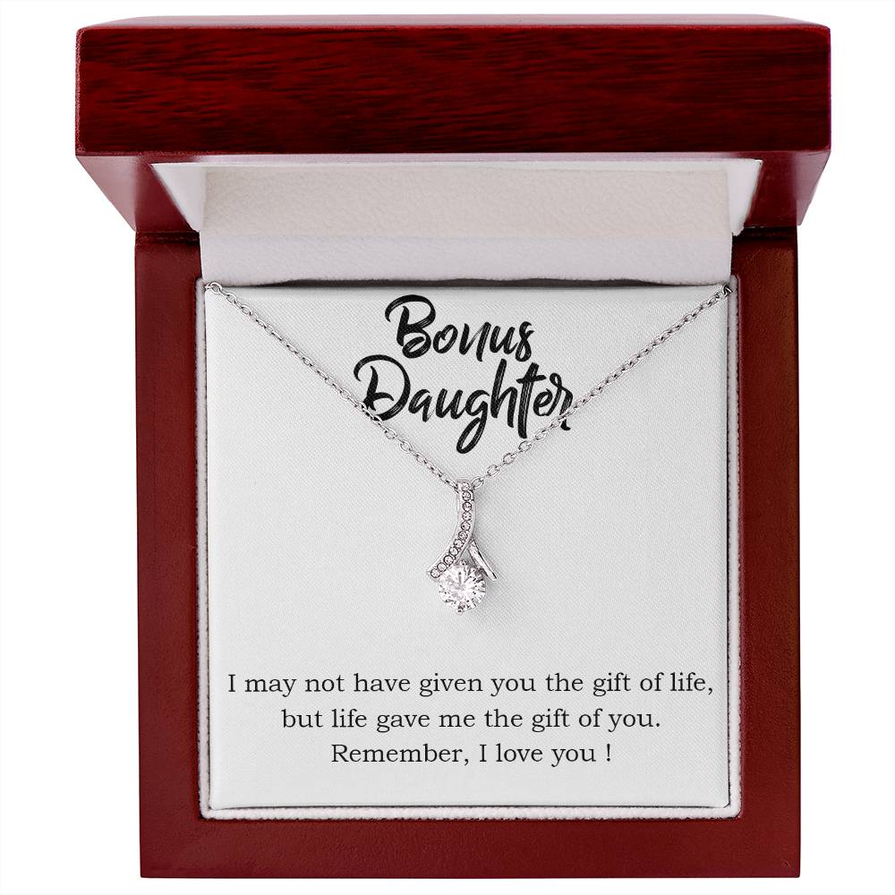 To Bonus Daughter - I may not - Alluring Beauty Necklace