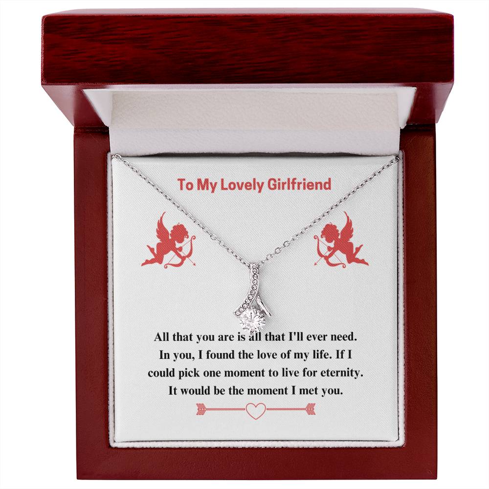 To Girlfriend - If I could - Alluring Beauty Necklace