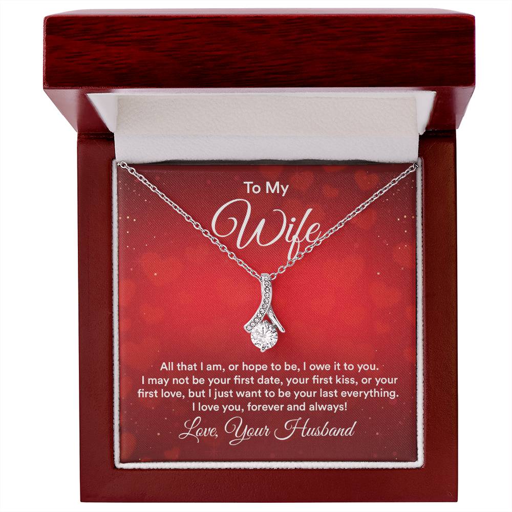 To Wife - All that I am - Alluring Beauty Necklace