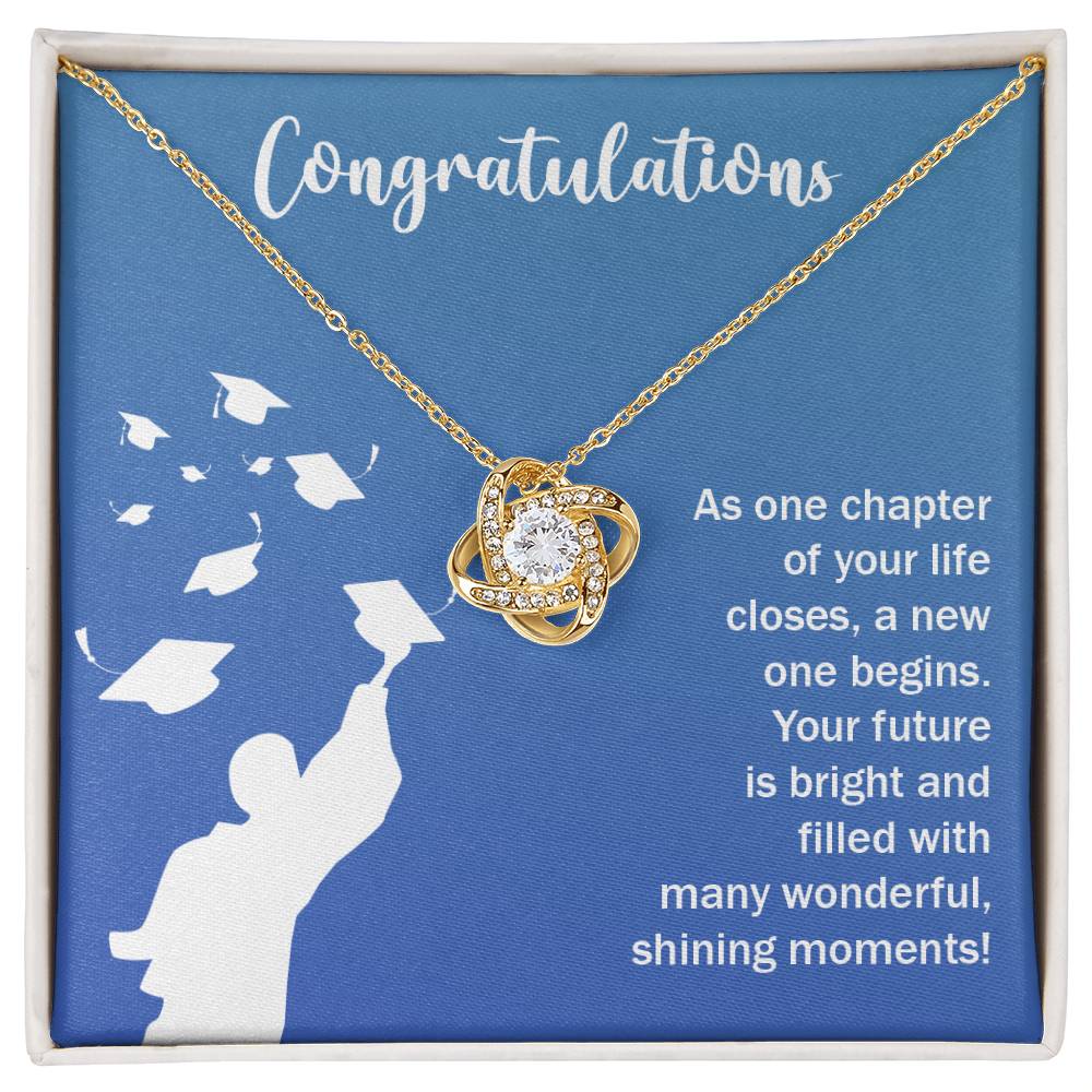 Graduation - As on chapter - Love Knot Necklace